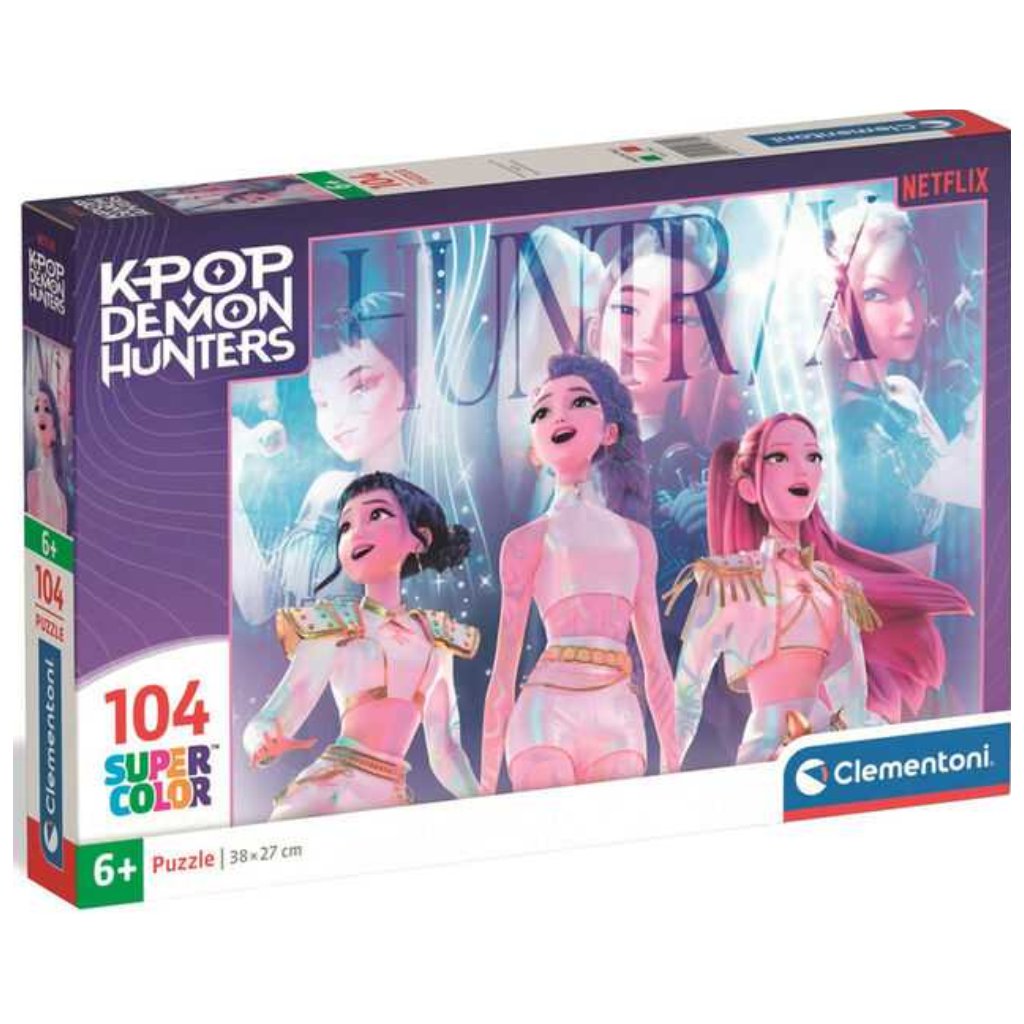 K-pop łowcy demonów — puzzle Super Color, 104 elementy kép 1