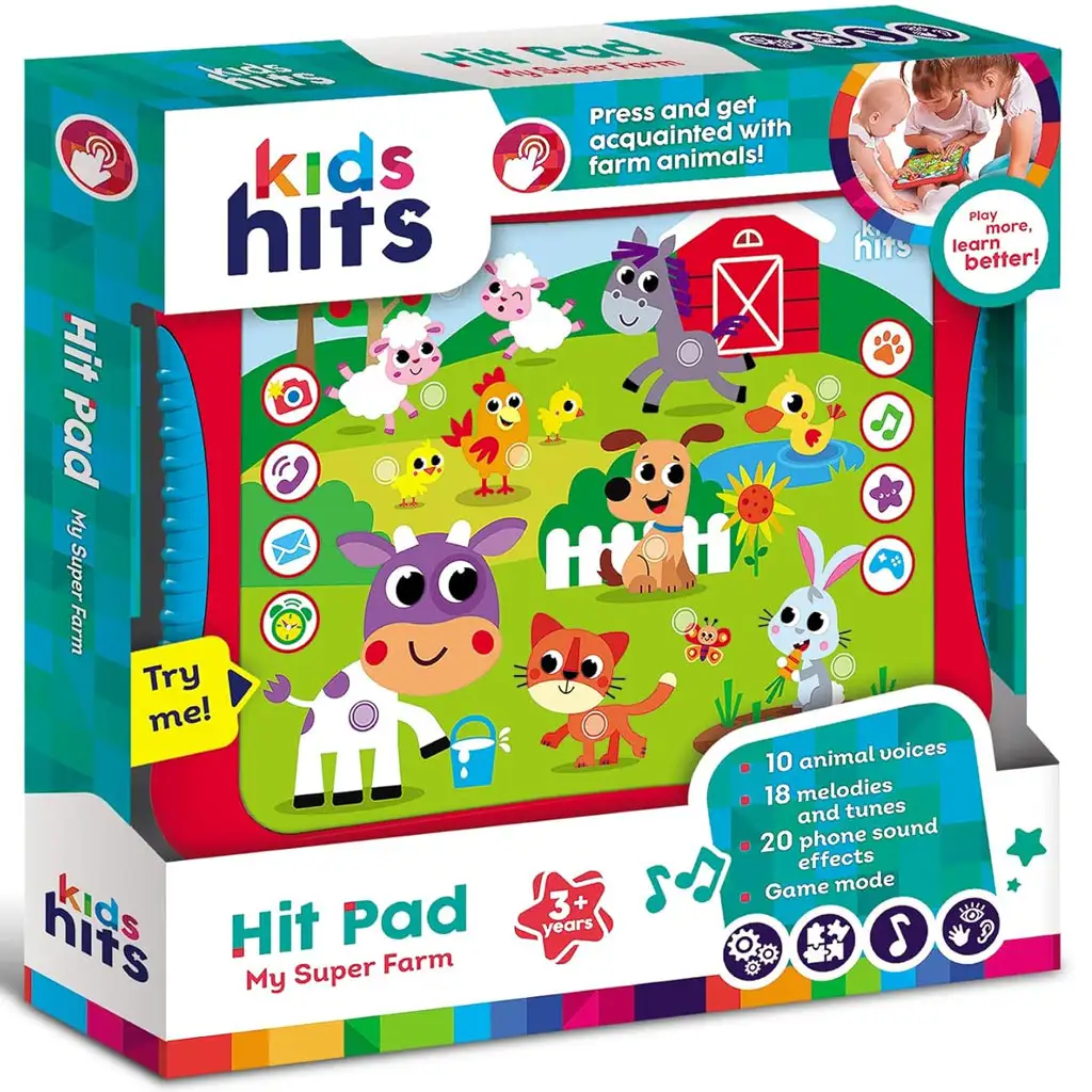 Kids Hits: Hit Pad - Super Farma interaktywna gra edukacyjna kép 1