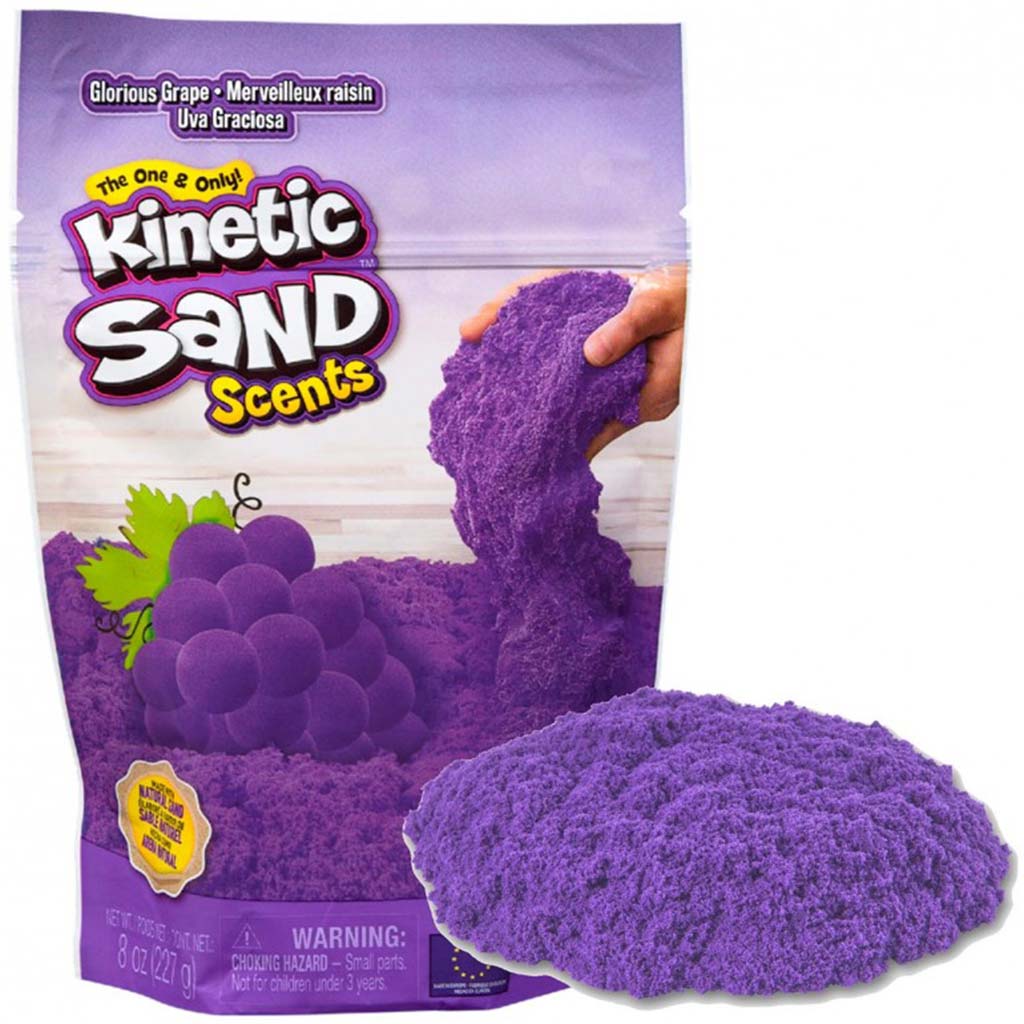 Kinetic Sand Scents: Pachnący piasek 227g – Winogrono – Spin Master kép 1