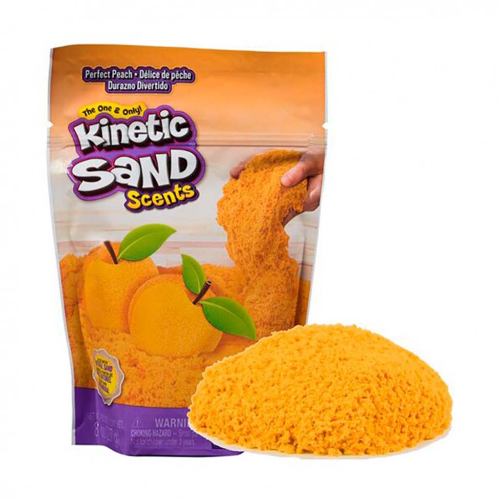 Kinetic Sand Scents: Pachnący piasek 227g - Brzoskwinia - Spin Master kép 1
