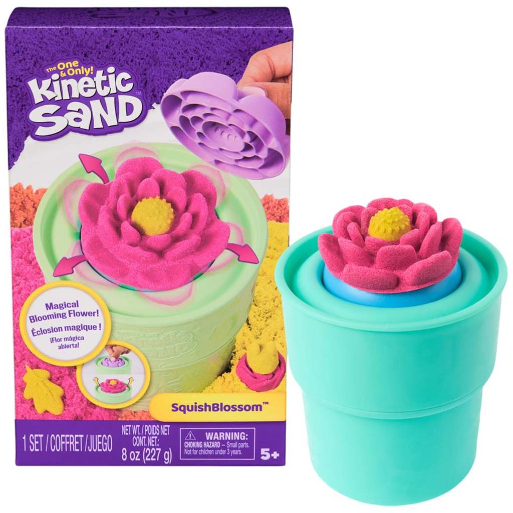 Kinetic Sand: Zestaw piasku kinetycznego Squish Blossom – Spin Master kép 1