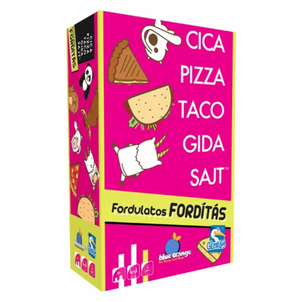 Kot, pizza, taco, koźlątko, ser - Zwrot akcji gra towarzyska kép 1