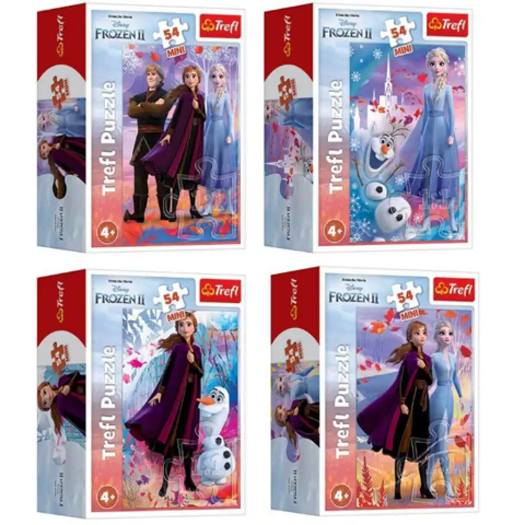 Kraina Lodu 2: Anna i Elsa 54-elementowe mini puzzle 1 szt. - Trefl kép 1