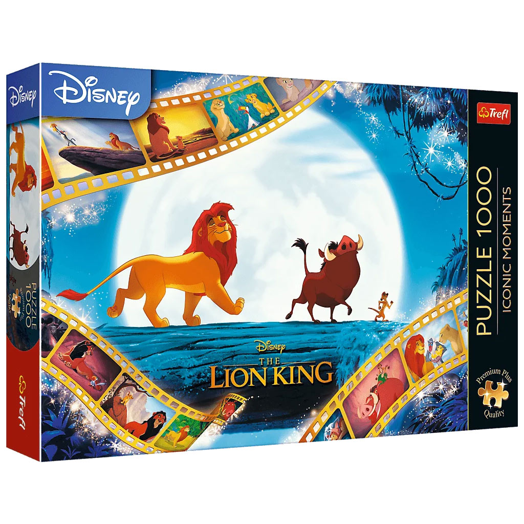 Król Lew, puzzle 1000 elementów Premium plus quality – Trefl kép 1