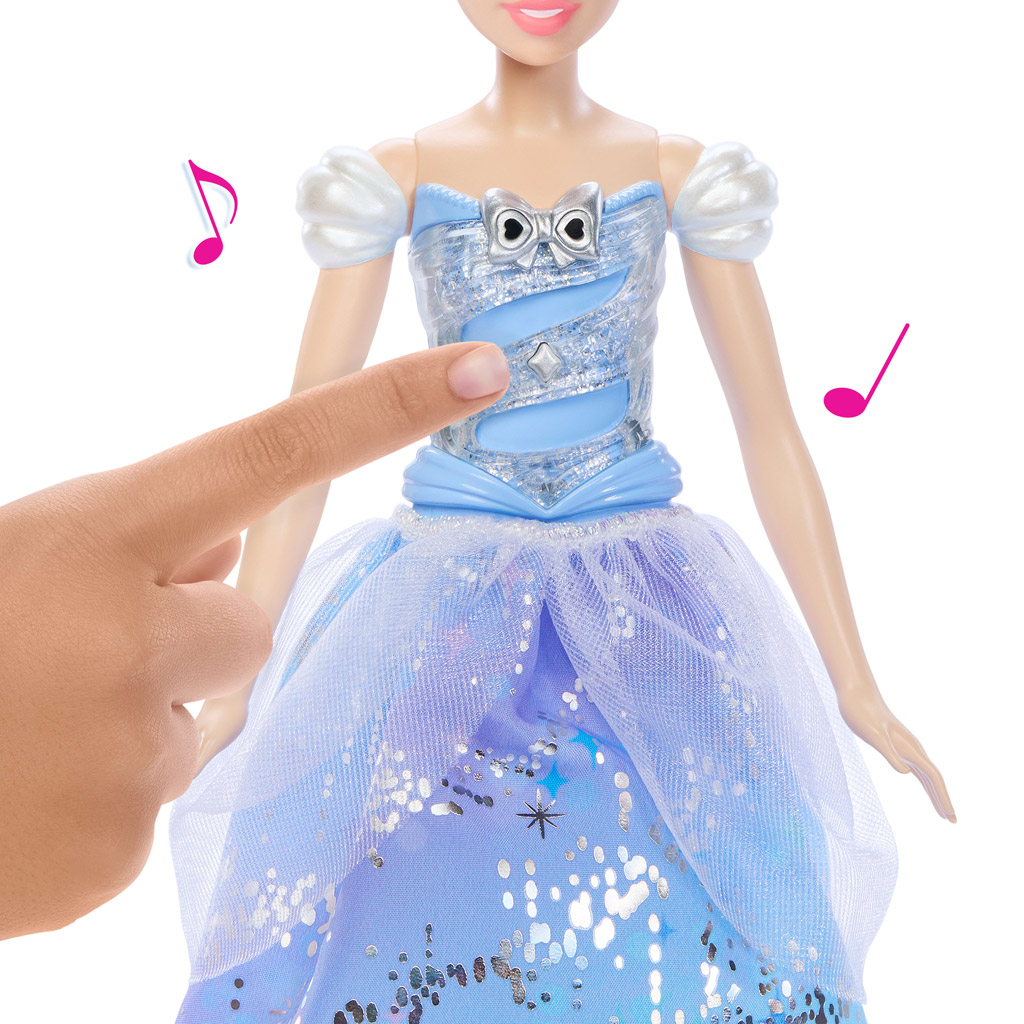 Księżniczki Disneya: Magiczna lalka Kopciuszek - Mattel kép 3