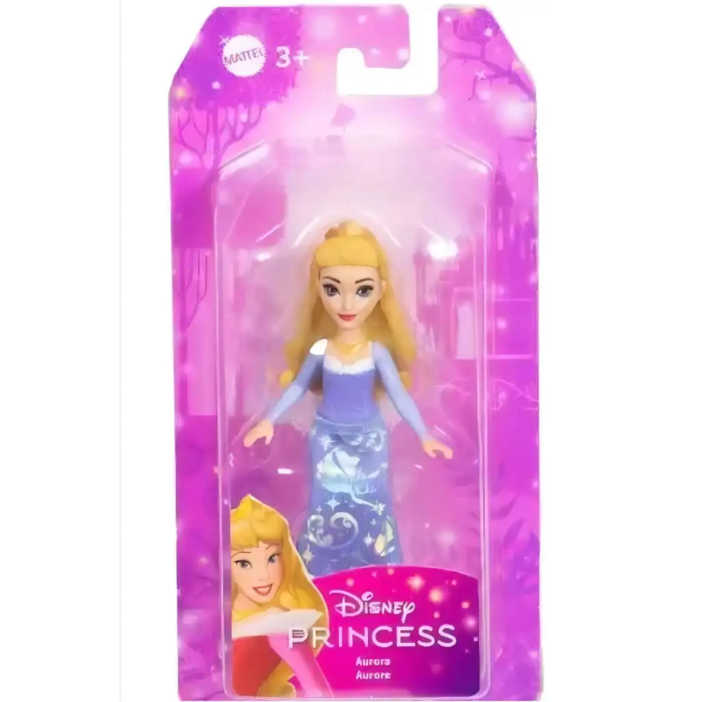 Księżniczki Disneya: Mini lalka księżniczka Aurora – Mattel kép 1