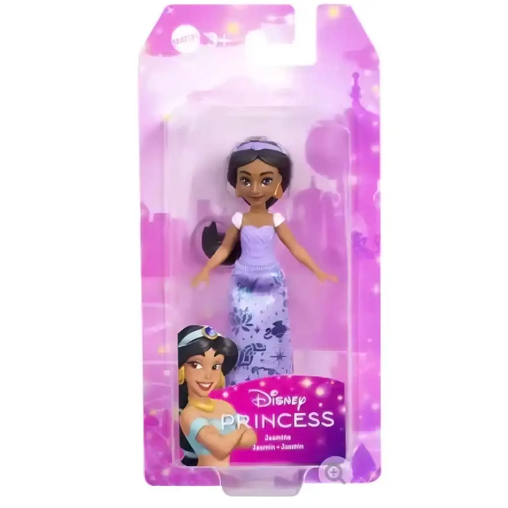 Księżniczki Disneya: Mini lalka księżniczki Dżasminy - Mattel kép 1