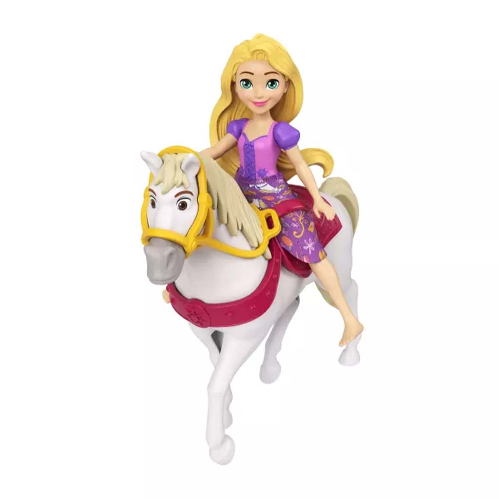 Księżniczki Disneya: Mini stajnia księżniczki Roszpunki - Mattel kép 2