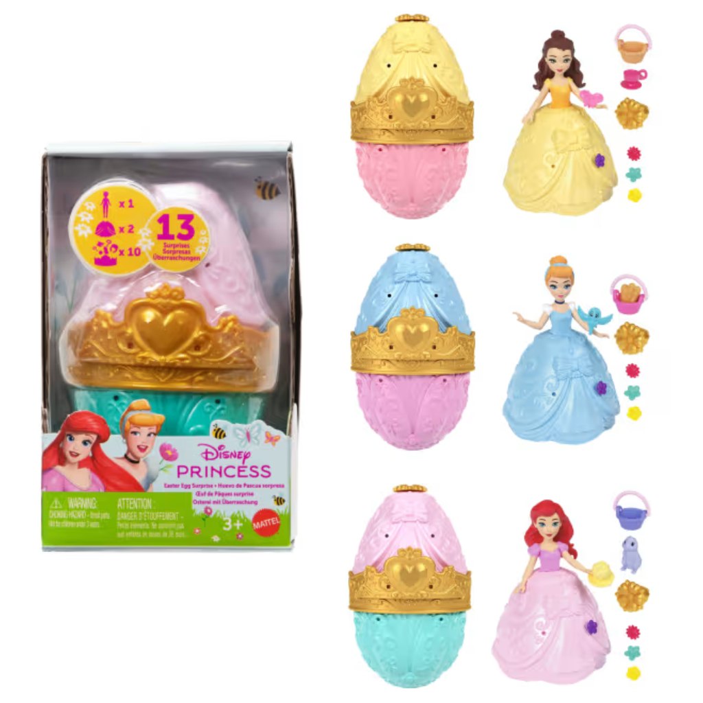 Księżniczki Disneya mini jajko-niespodzianka - Mattel kép 1