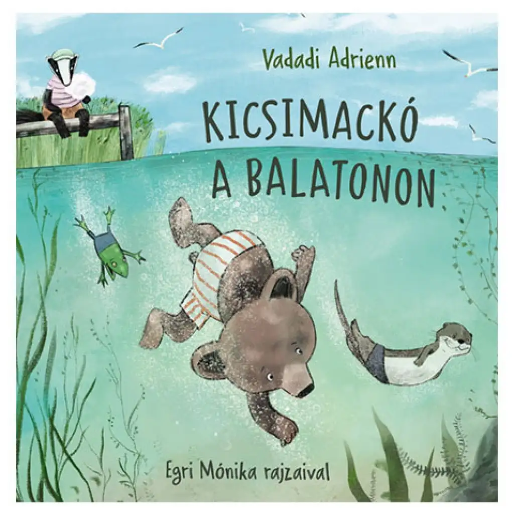 Kubuś Puchatek nad Balatonem książka z bajkami - Pagony kép 1