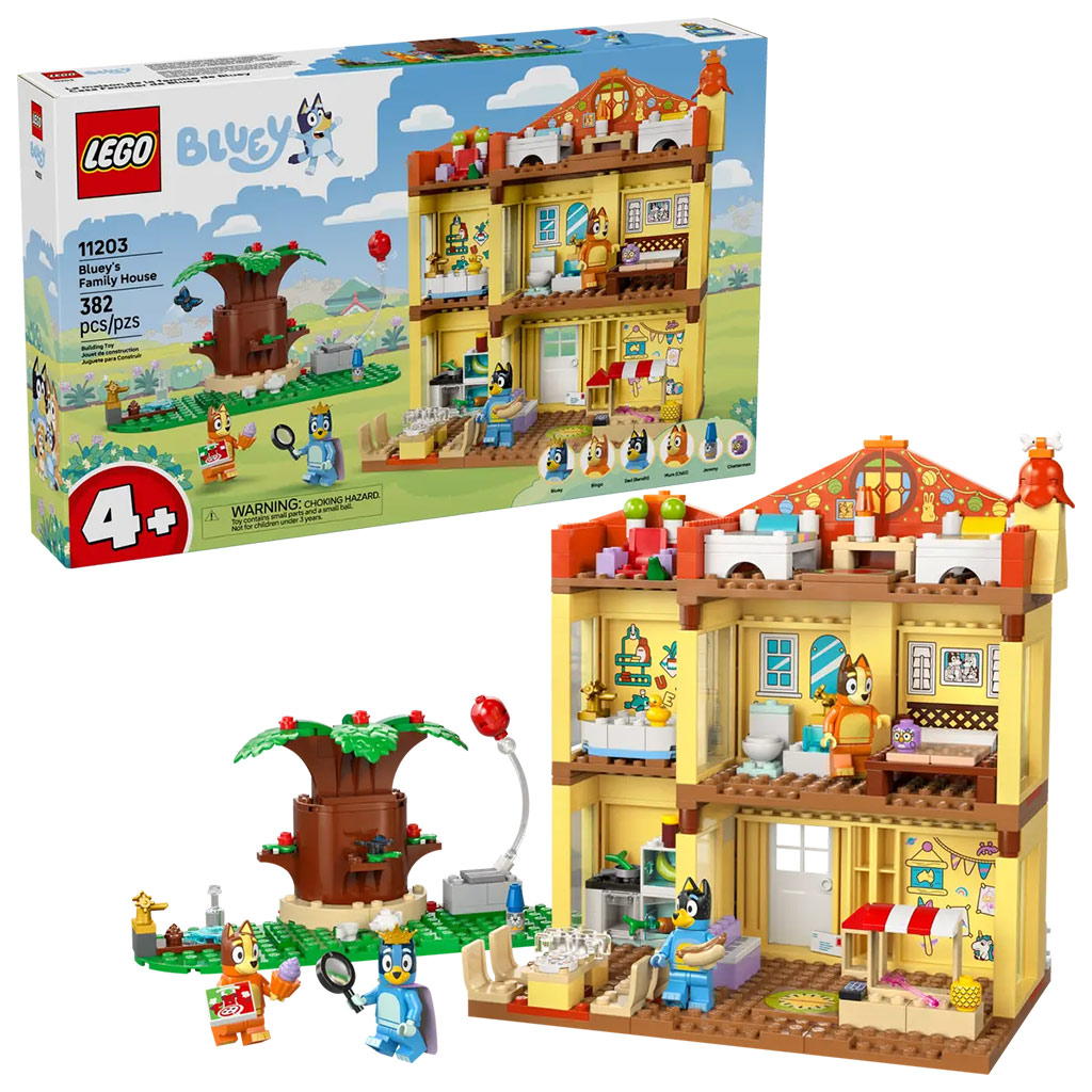 LEGO® Bluey™: Dom rodzinny Bluey (11203) kép 1