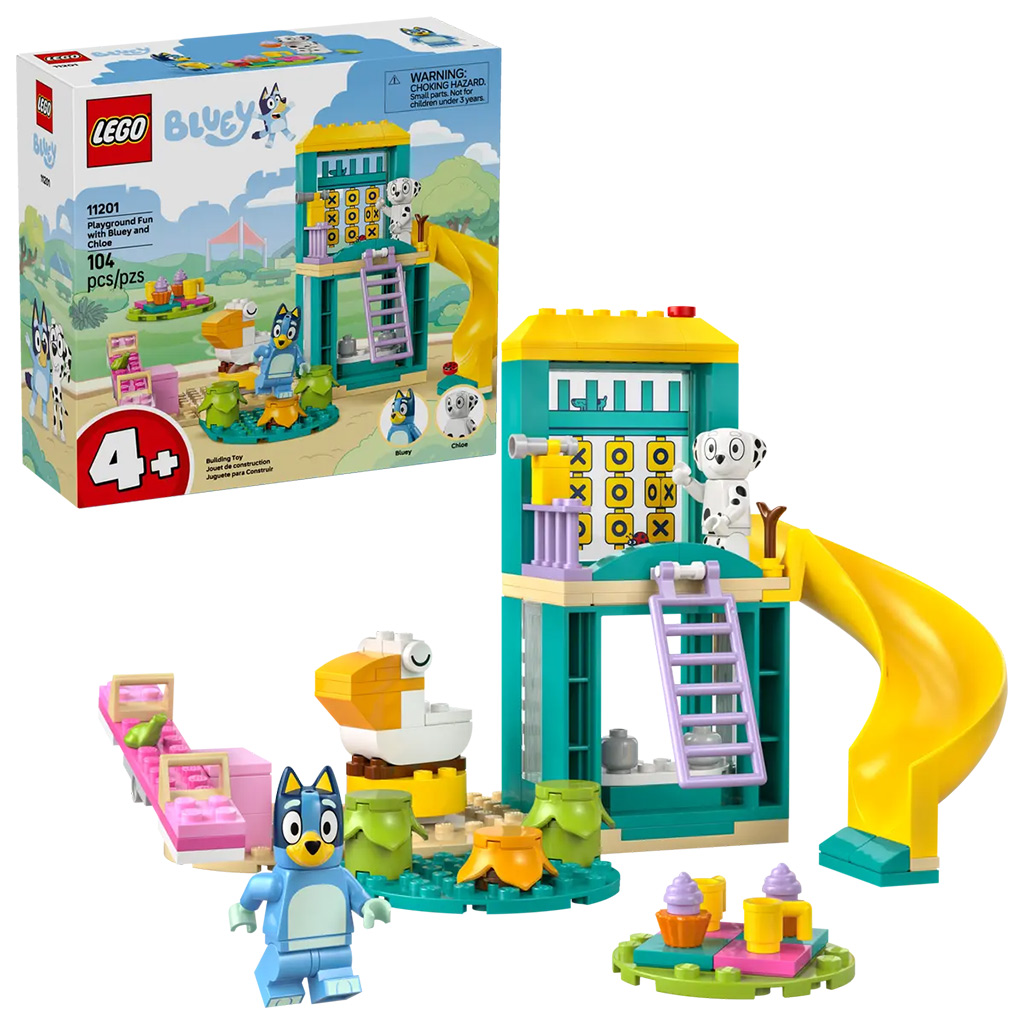 LEGO® Bluey™ i wesołe przygody Chloé na placu zabaw (11201) kép 1
