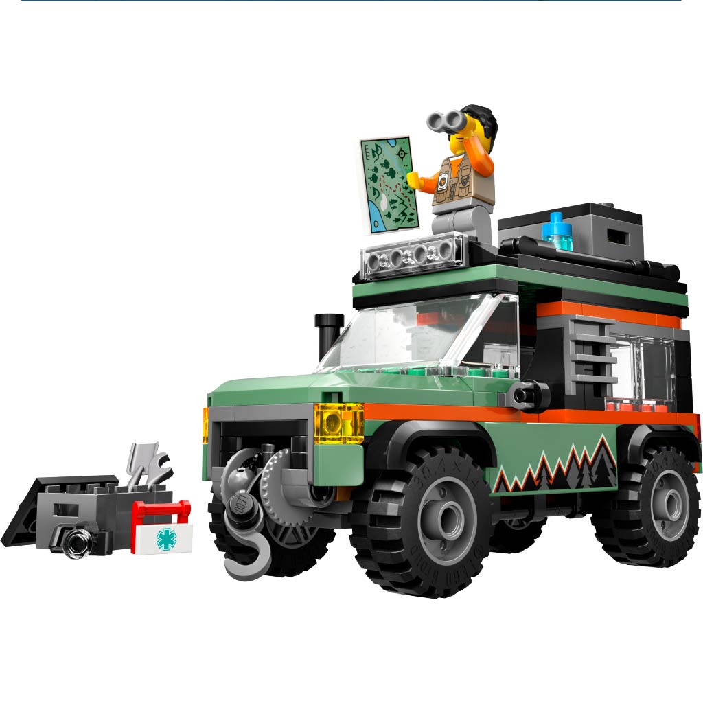 LEGO® City: 4x4 terenówka (60447) kép 2