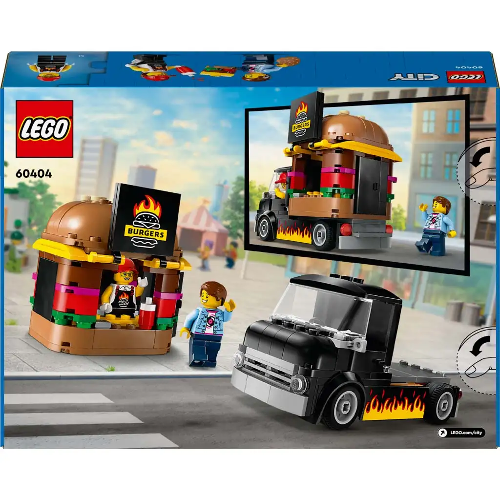 LEGO® City: Furgon z hamburgerami (60404) kép 2