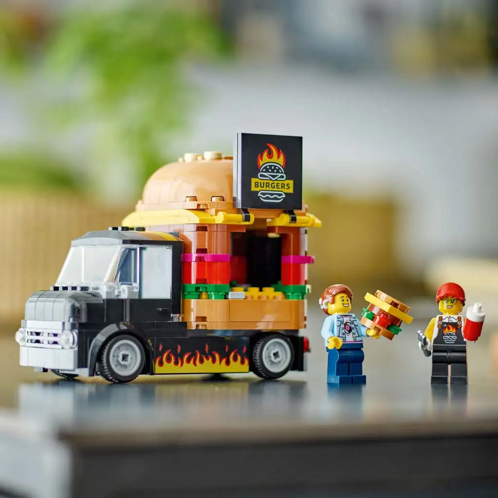 LEGO® City: Furgon z hamburgerami (60404) kép 5
