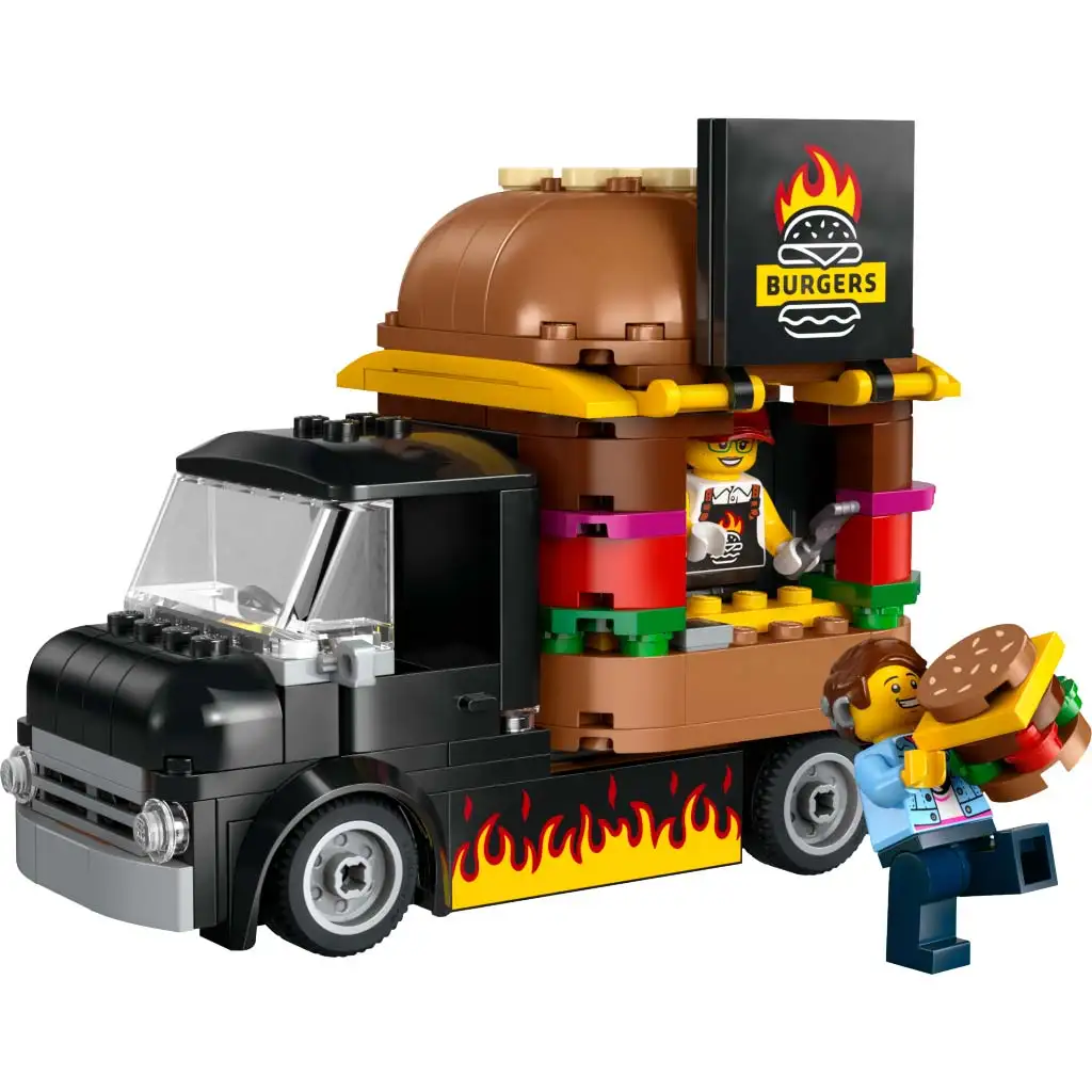LEGO® City: Furgon z hamburgerami (60404) kép 6