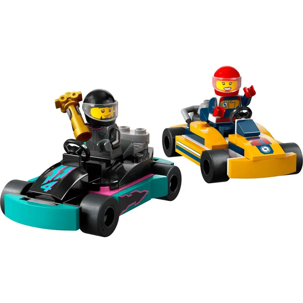 LEGO® City: Gokarty i kierowcy wyścigowi (60400) kép 5