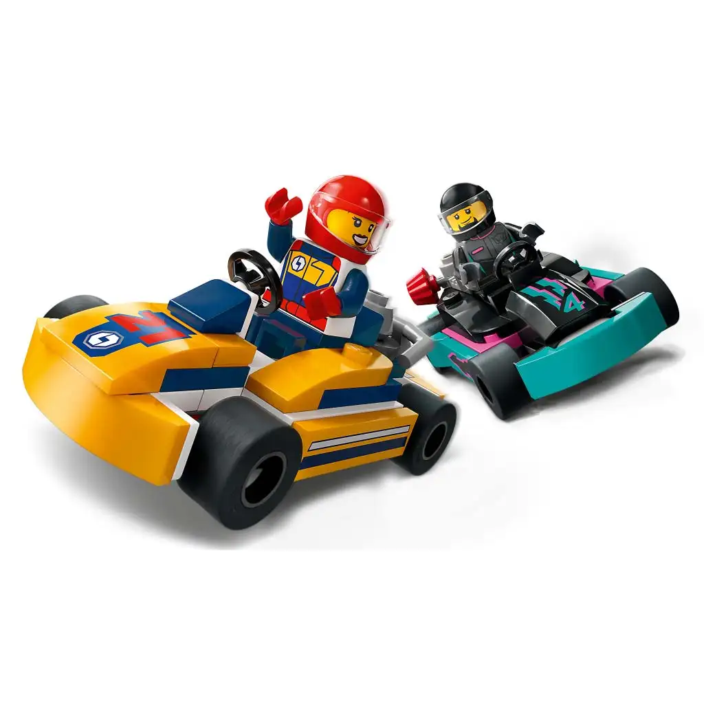 LEGO® City: Gokarty i kierowcy wyścigowi (60400) kép 6