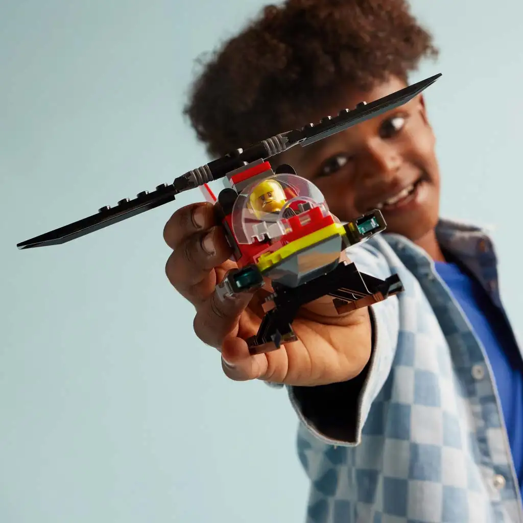 LEGO® City: Helikopter ratunkowy straży pożarnej (60411) kép 4