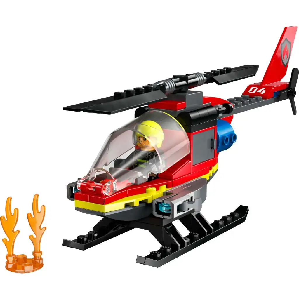 LEGO® City: Helikopter ratunkowy straży pożarnej (60411) kép 5