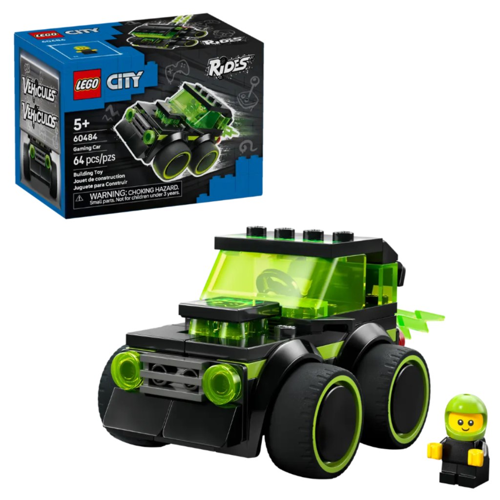 LEGO® City: Pojazdy – Gamingowy samochód wyścigowy (60484) kép 1
