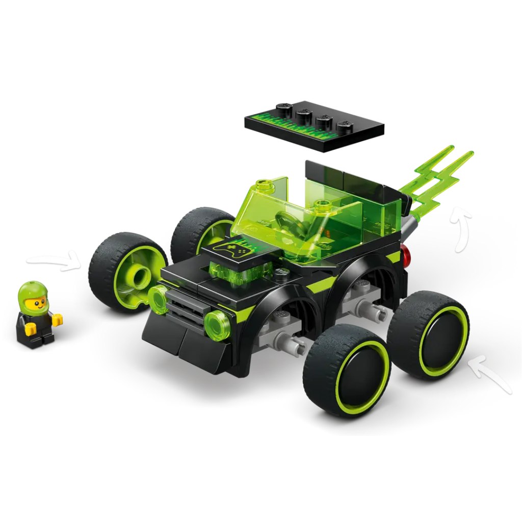 LEGO® City: Pojazdy – Gamingowy samochód wyścigowy (60484) kép 3