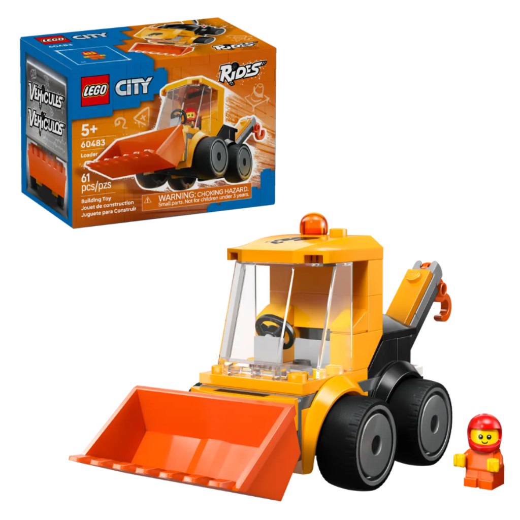 LEGO® City: Pojazdy – Ładowarka budowlana (60483) kép 1
