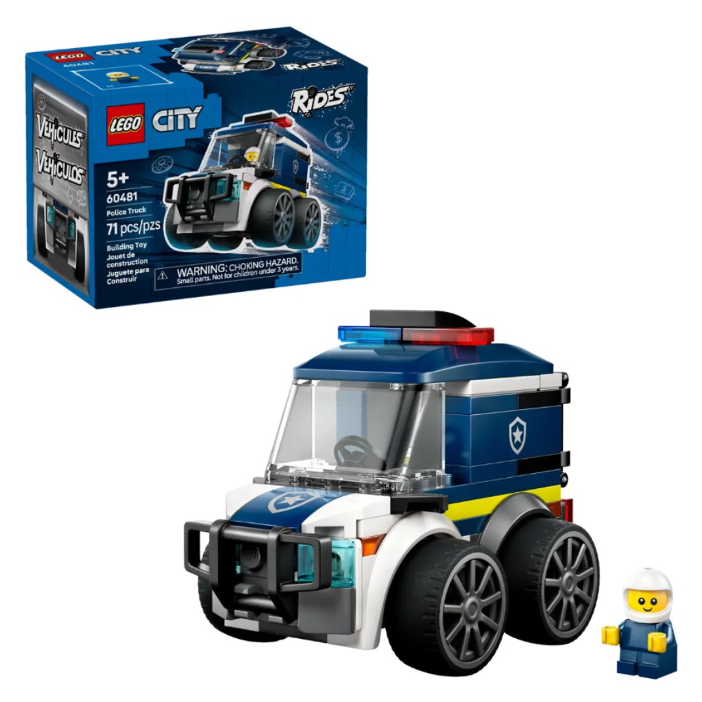 LEGO® City: Pojazdy – Policyjna ciężarówka (60481) kép 1