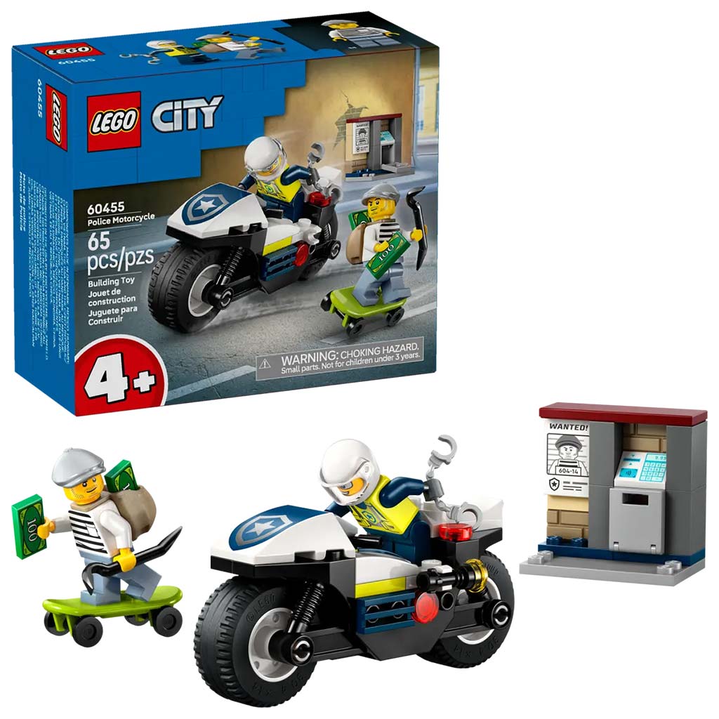 LEGO® City: Policyjny pościg na motocyklu (60455) kép 1