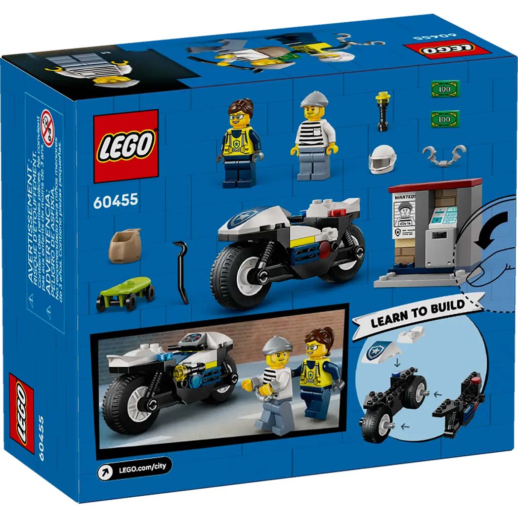 LEGO® City: Policyjny pościg na motocyklu (60455) kép 2