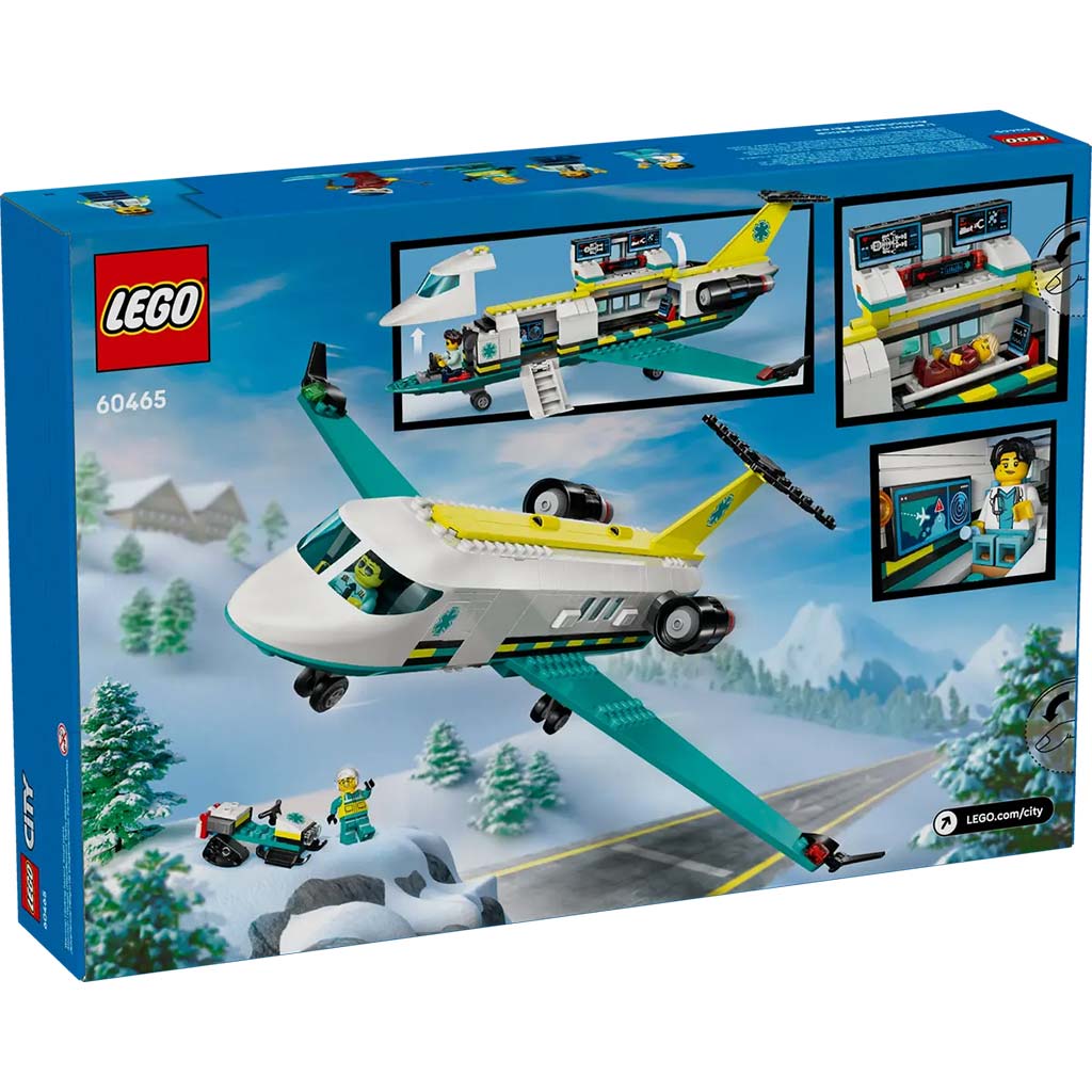 LEGO® City: Samolot ratunkowy służb ratunkowych (60465) kép 2