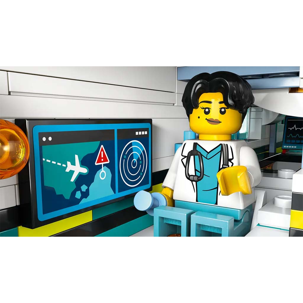 LEGO® City: Samolot ratunkowy służb ratunkowych (60465) kép 6