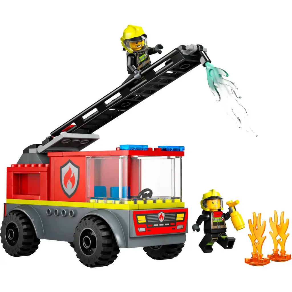 LEGO® City: Wóz strażacki z drabiną (60463) kép 2