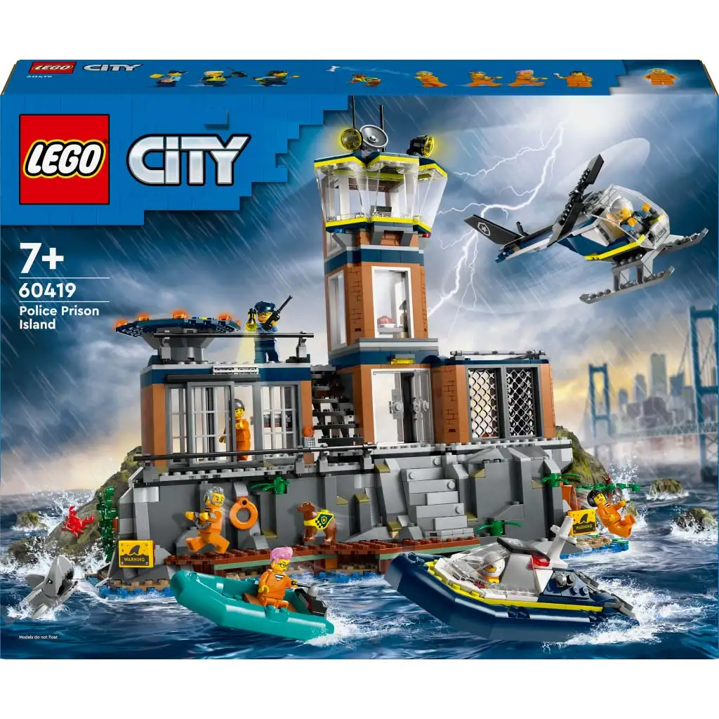 LEGO® City: Wyspa Więzienna (60419) kép 1