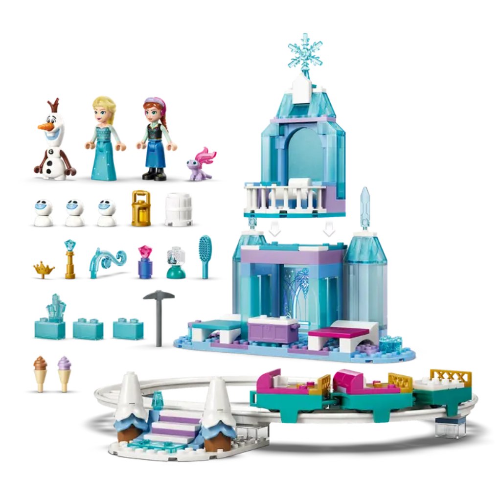 LEGO® Disney: Lodowy zamek Elsy i jej przygody na sankach (43281) kép 3