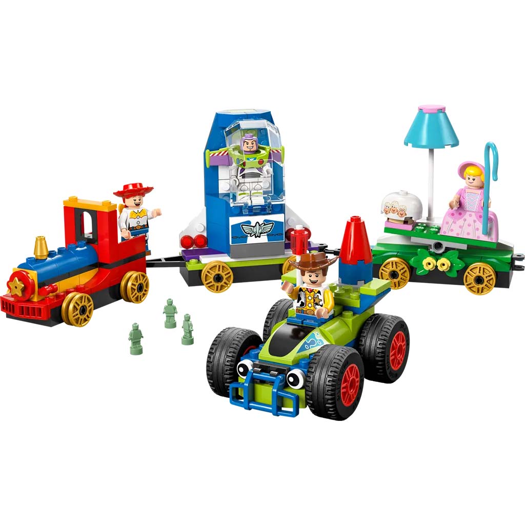 LEGO® Disney: Świąteczny pociąg Toy Story i wyścigówka RC (43264) kép 3
