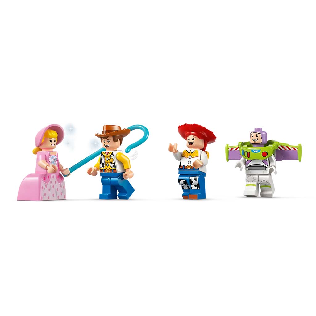 LEGO® Disney: Świąteczny pociąg Toy Story i wyścigówka RC (43264) kép 4