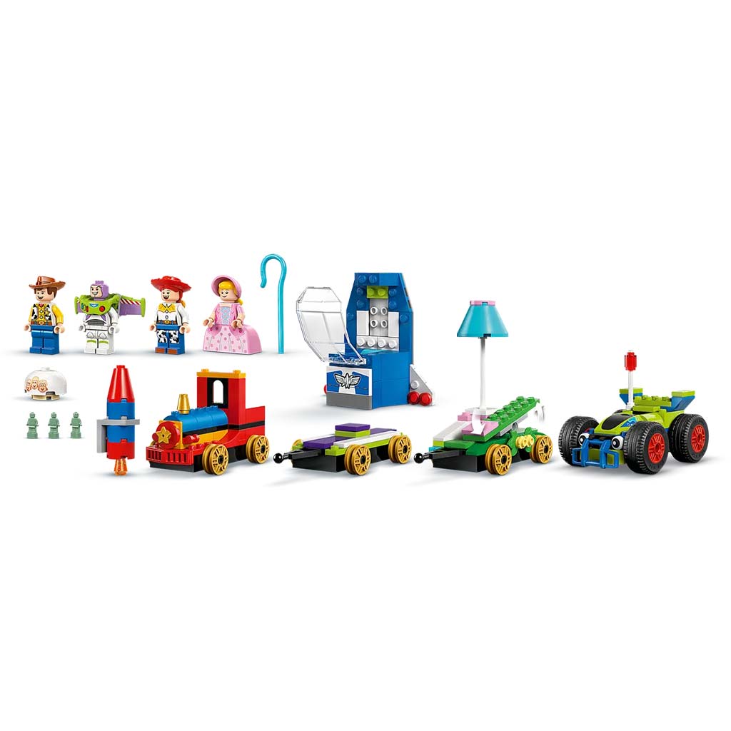 LEGO® Disney: Świąteczny pociąg Toy Story i wyścigówka RC (43264) kép 6