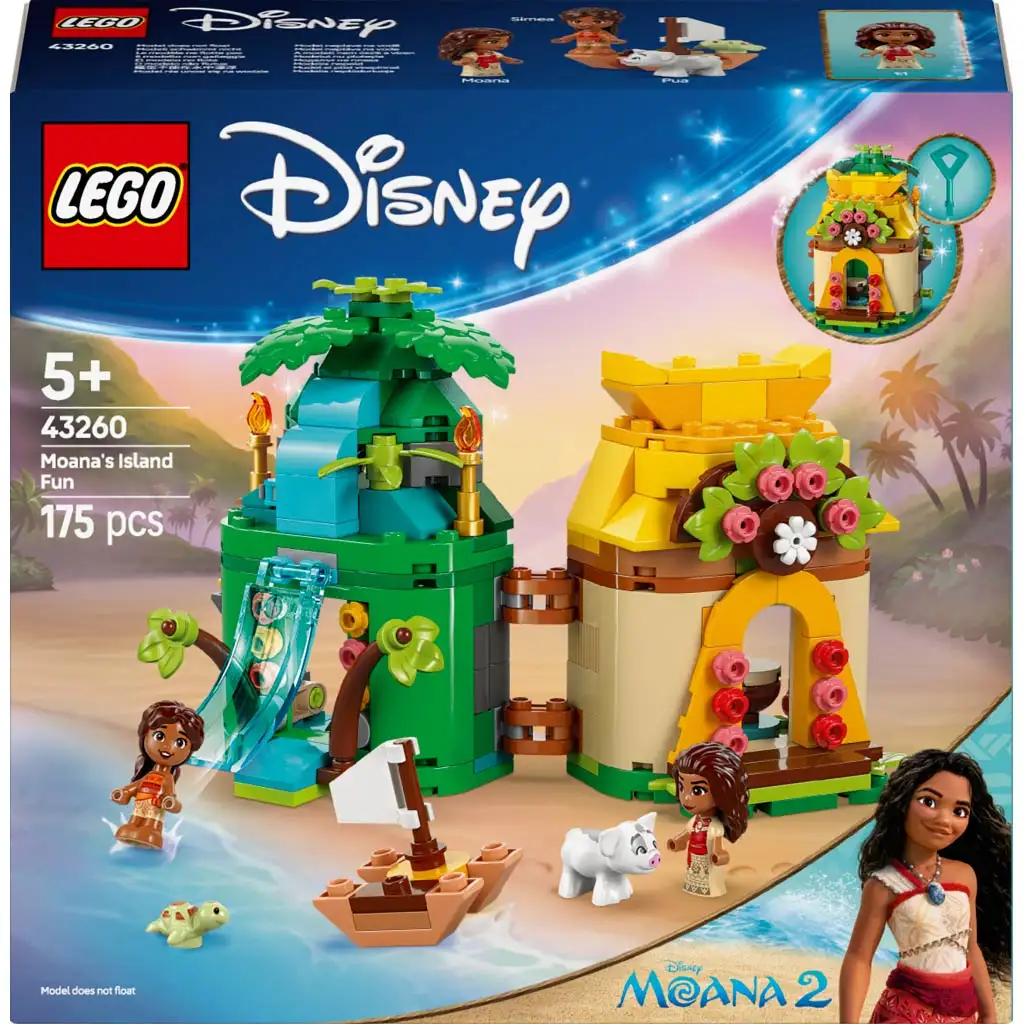 LEGO® Disney: Wesołe przygody Vaiany na wyspie (43260) kép 1