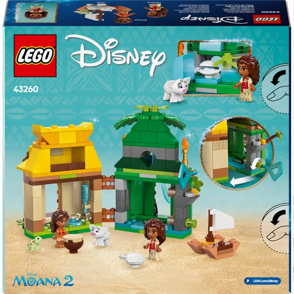 LEGO® Disney: Wesołe przygody Vaiany na wyspie (43260) kép 5