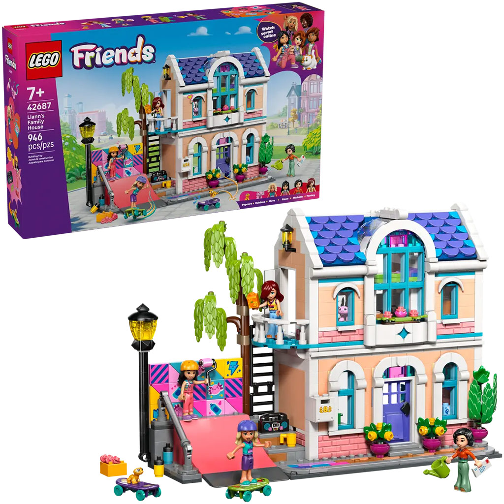 LEGO® Friends: Dom rodzinny Liann (42687) kép 1