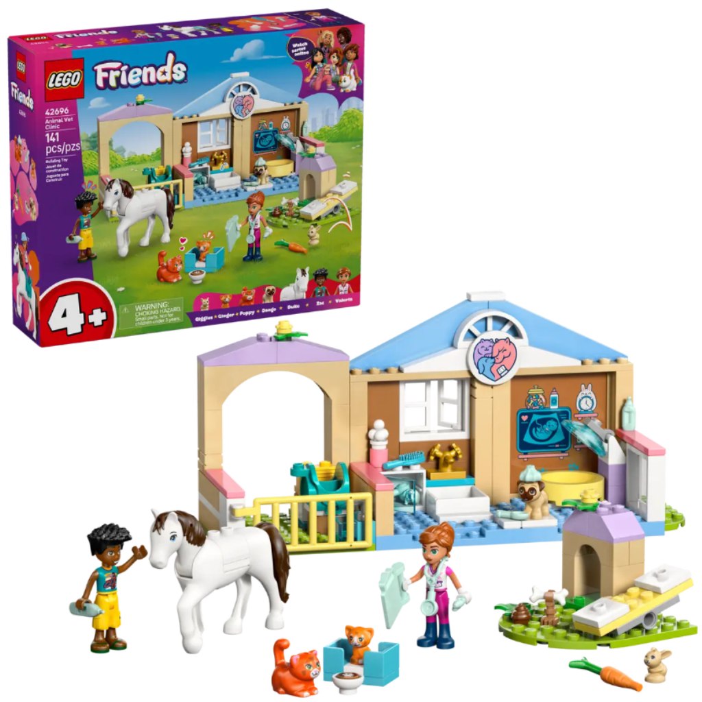 LEGO® Friends: Klinika dla zwierząt (42696) kép 1