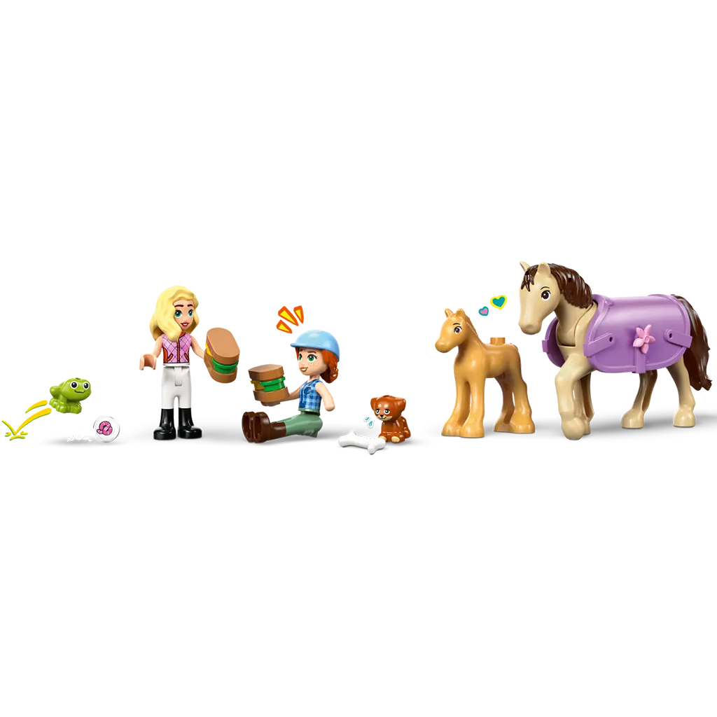 LEGO® Friends: Przyczepa do przewozu klaczy i źrebaka (42695) kép 4