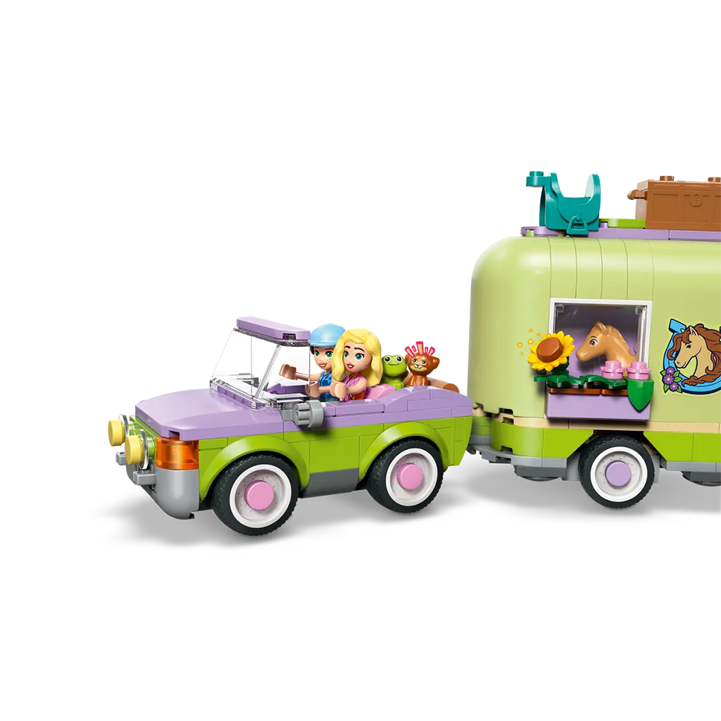 LEGO® Friends: Przyczepa do przewozu klaczy i źrebaka (42695) kép 5