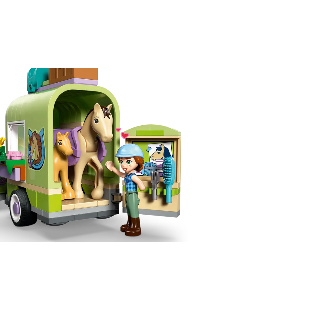 LEGO® Friends: Przyczepa do przewozu klaczy i źrebaka (42695) kép 6