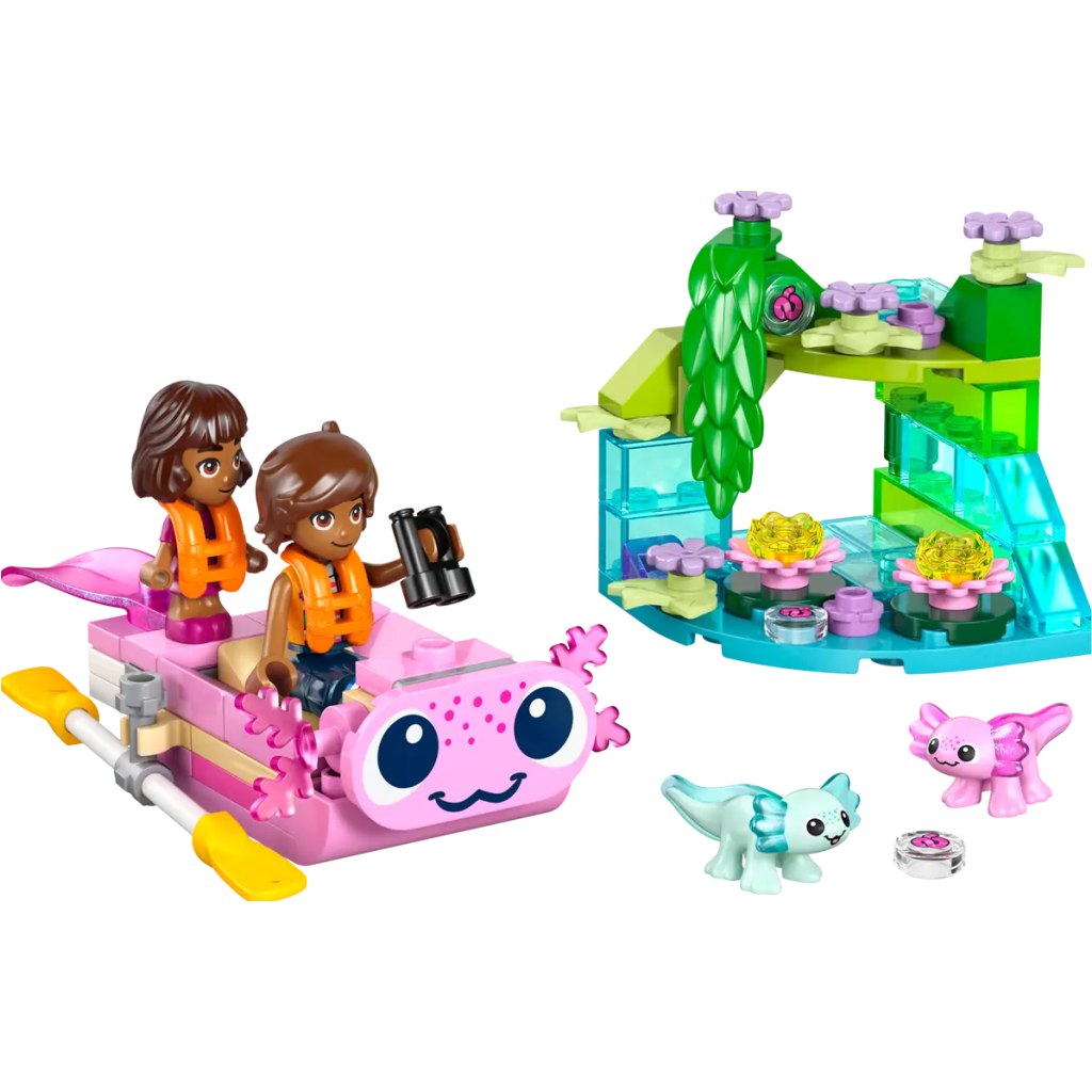LEGO® Friends: Przygody na łodzi z aksolotlem (42681) kép 2