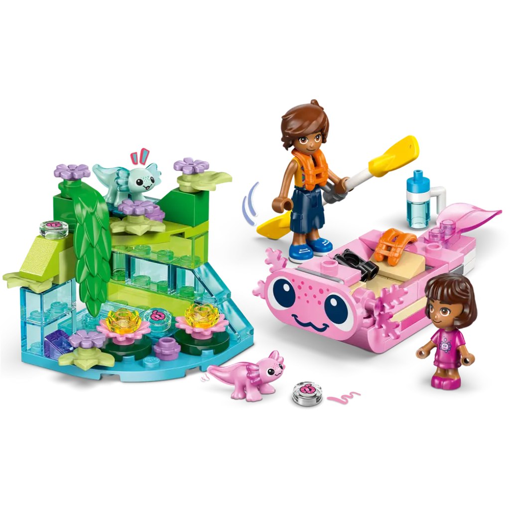 LEGO® Friends: Przygody na łodzi z aksolotlem (42681) kép 3