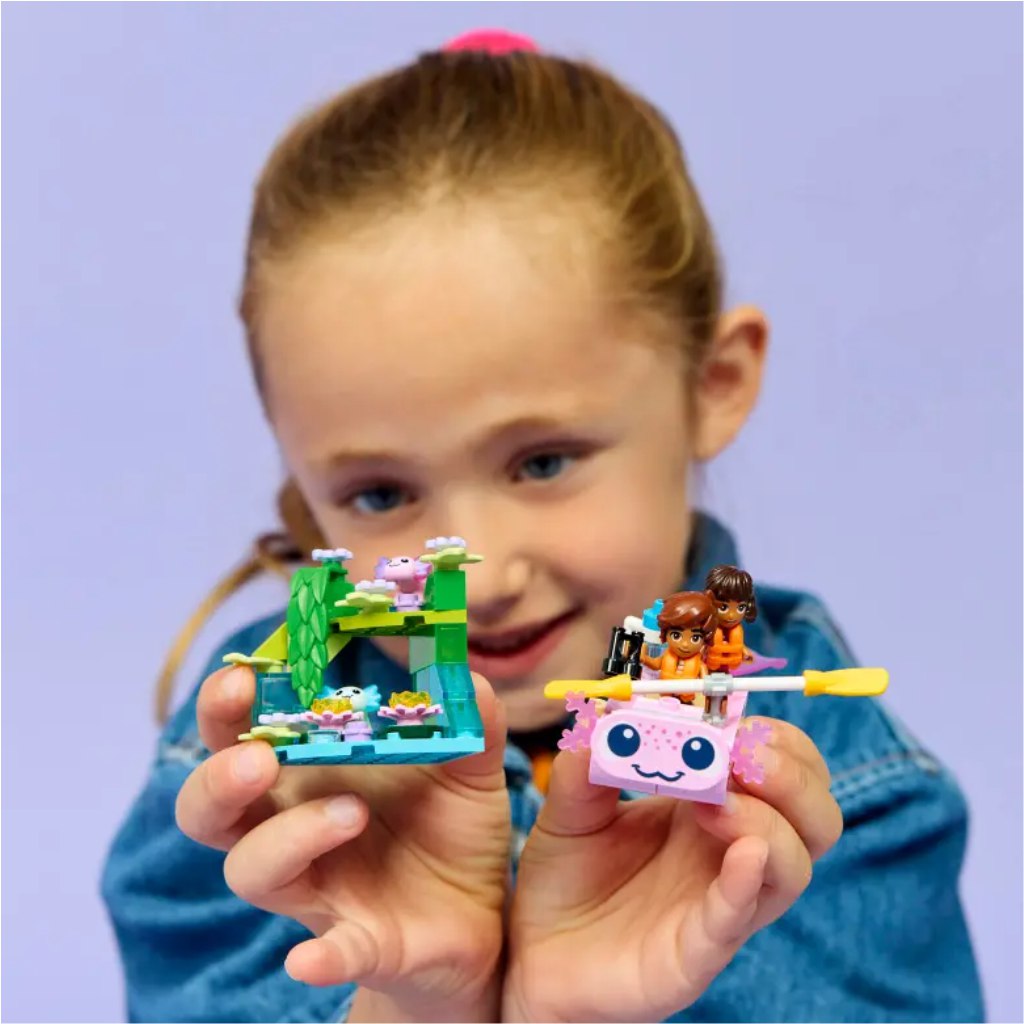 LEGO® Friends: Przygody na łodzi z aksolotlem (42681) kép 4