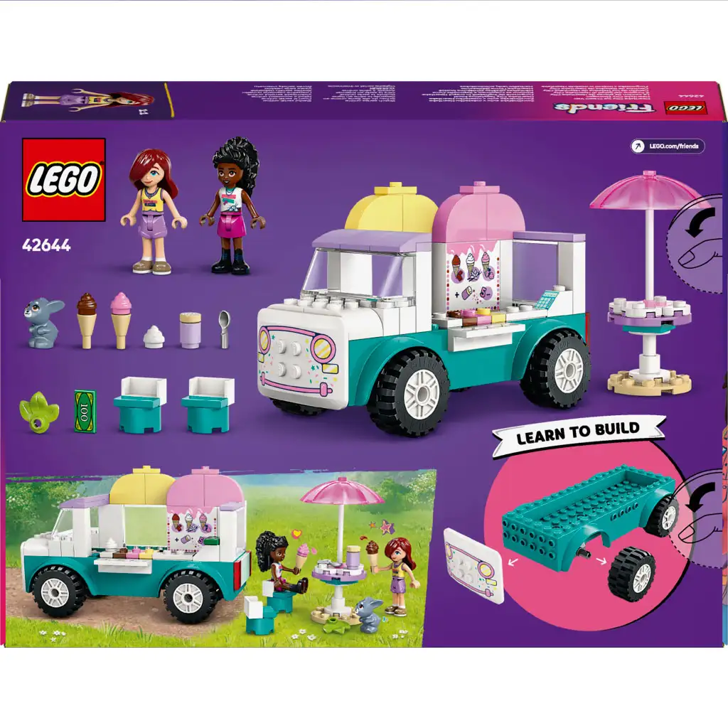 LEGO® Friends: Wóz z lodami z Heartlake City (42644) kép 5