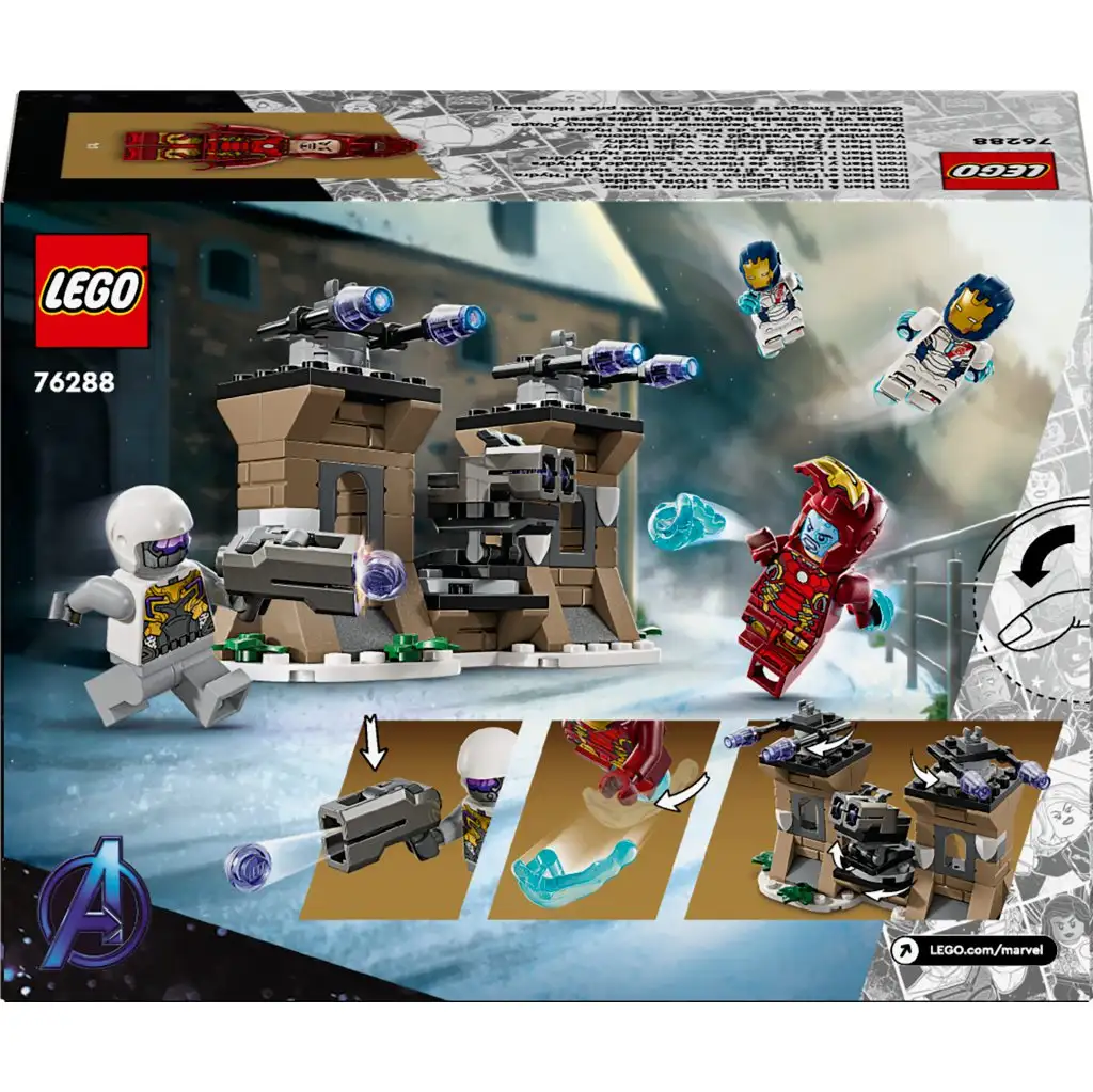 LEGO® Marvel: Iron Man i Iron Legion vs. Żołnierz Hydry (76288) kép 2